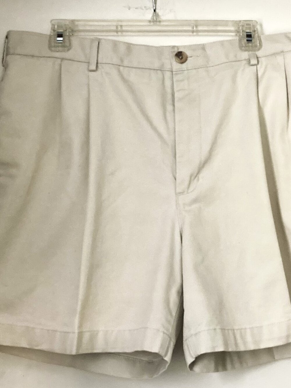 Polo Ralph Lauren Mens Stretch Classic Fit Chino Shorts Tan Khaki Size W34